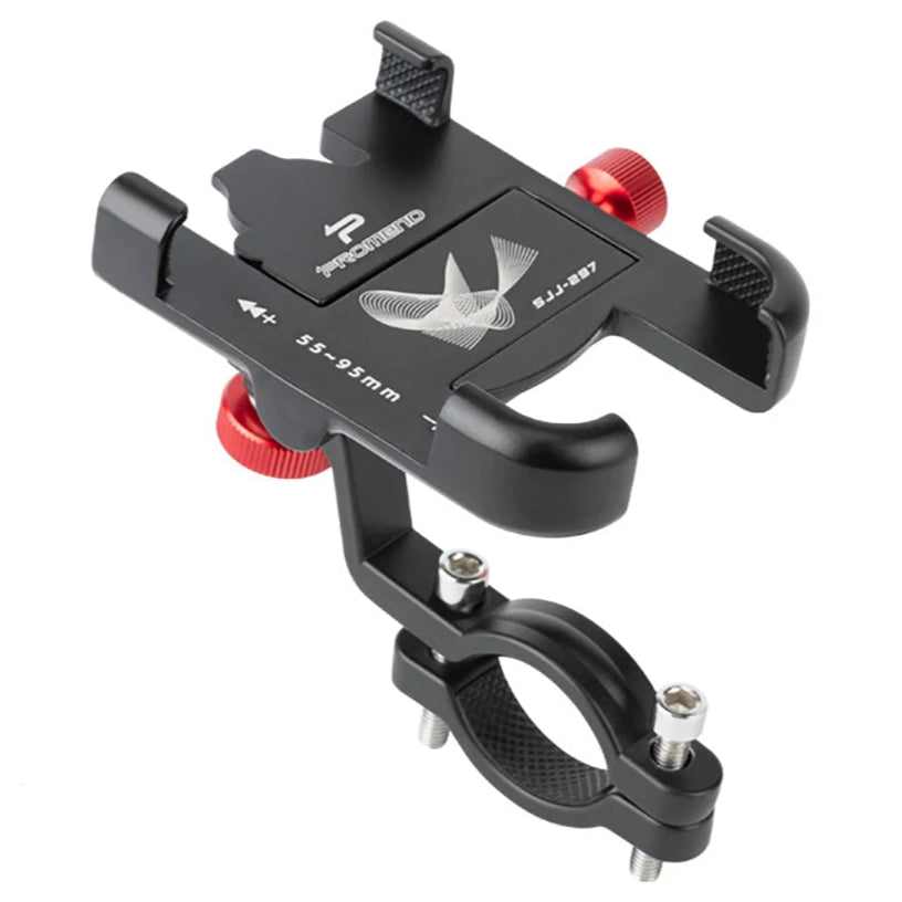 Suporte de Smartphone para Bicicletas e Motas - Antiderrapante e com Rotação 360° Suporte de Smartphone para Bicicletas e Motas - Antiderrapante e com Rotação 360°